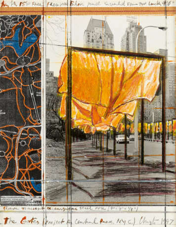 Christo und Jeanne-Claude.The Gates - фото 5