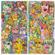 James Rizzi.Let's All Get Together & "Friends" - Now at the auction