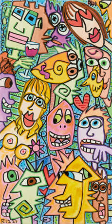 James Rizzi.Let's All Get Together & "Friends" - photo 2