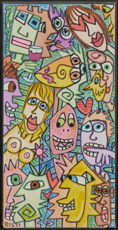 James Rizzi.Let's All Get Together & "Friends" - photo 3