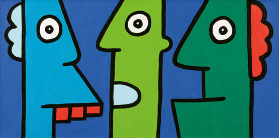 Thierry Noir. Ohne Titel - Foto 1