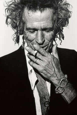 Peter Lindbergh. Keith Richards, British GQ, Sun Studios, New York 1999 - Foto 1