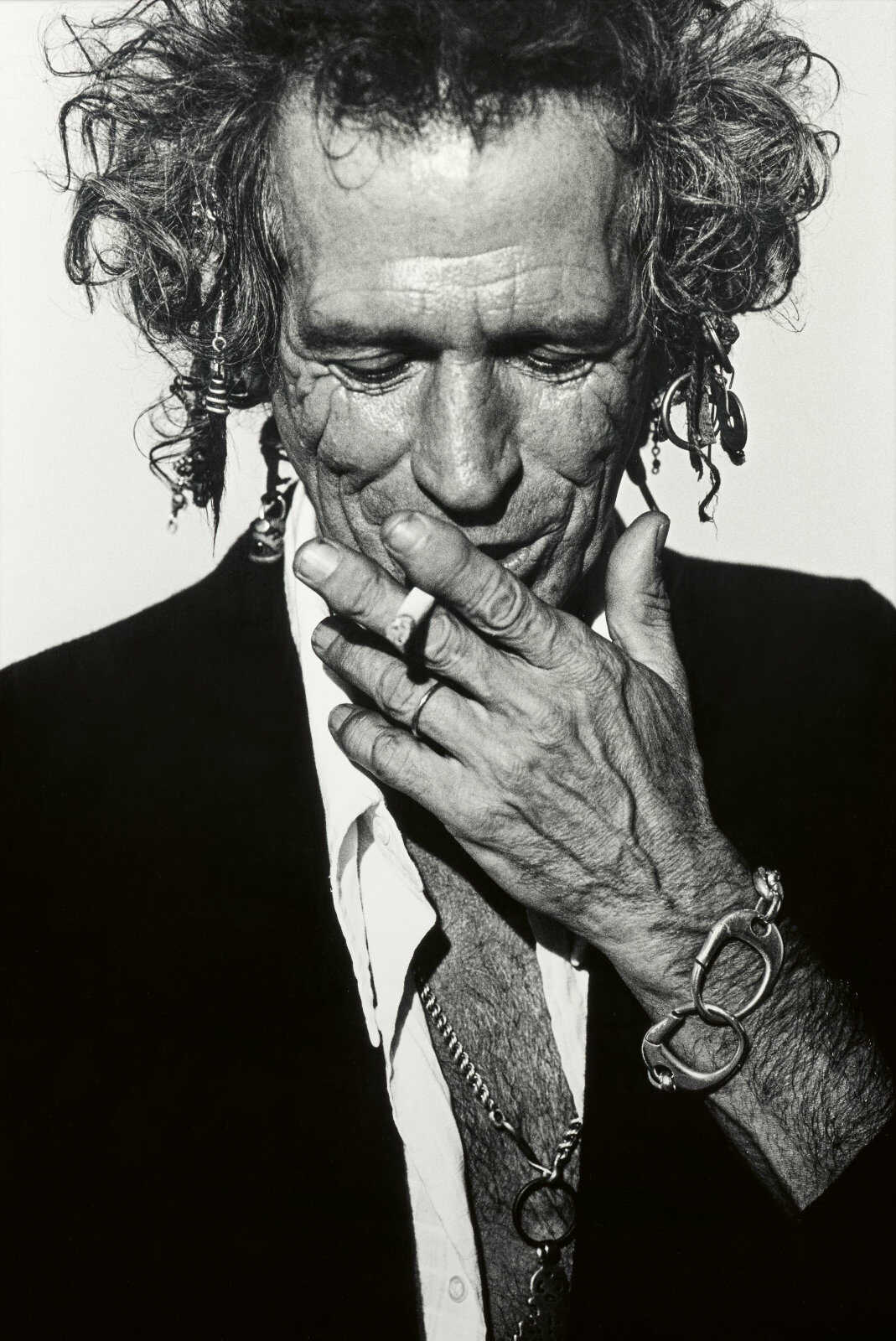 Peter Lindbergh. Keith Richards, British GQ, Sun Studios, New York 1999