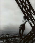 Photography. Peter Lindbergh.Mathilde on Eiffel Tower