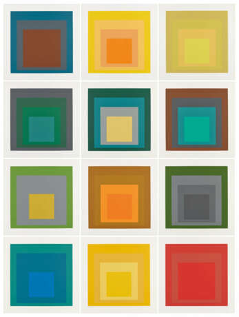 Josef Albers.SP (Homage to the Square) - photo 1