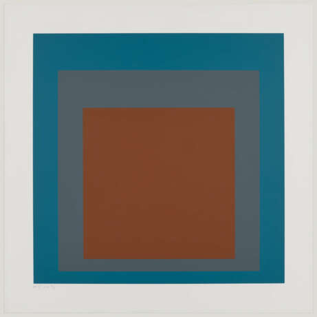 Josef Albers.SP (Homage to the Square) - photo 3