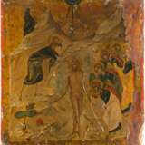 A LARGE ICON SHOWING THE BAPTISM OF CHRIST - фото 1