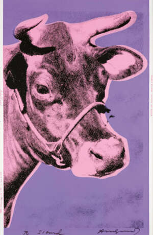 Andy Warhol.Cow - фото 1