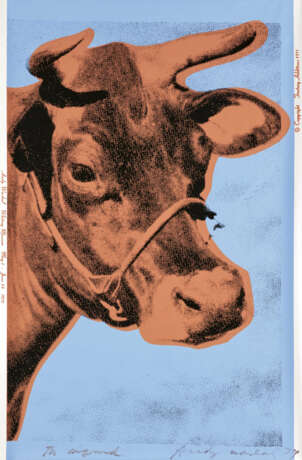 Andy Warhol.Cow - photo 1