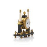 Miniature cylinder clock in the Empire style - photo 2