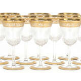 St. Louis set of wine glasses 'Thistle Gold' - photo 1