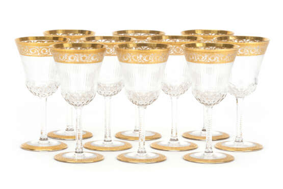 St. Louis set of wine glasses 'Thistle Gold' - photo 1