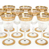 St. Louis set of wine glasses 'Thistle Gold' - photo 2