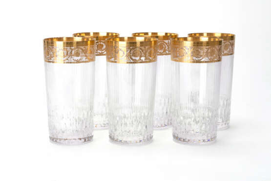 St. Louis set of highball glasses 'Thistle Gold' - photo 1