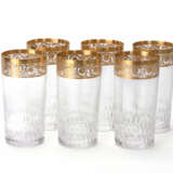 St. Louis set of highball glasses 'Thistle Gold' - photo 2