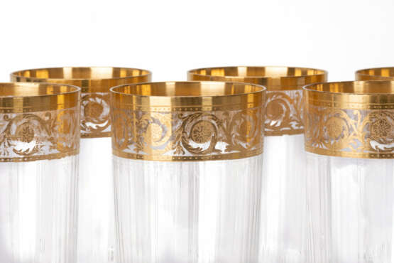 St. Louis set of highball glasses 'Thistle Gold' - photo 3