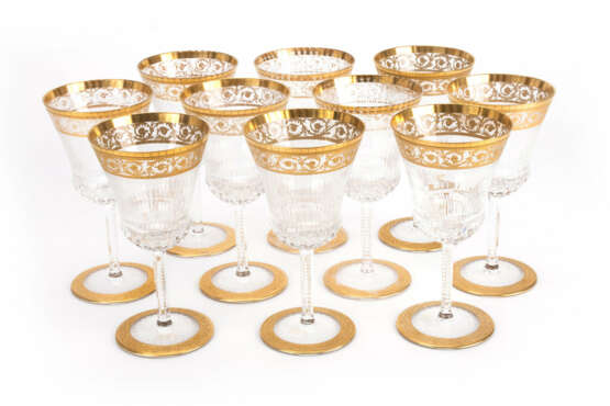 St. Louis set of wine glasses 'Thistle Gold' - фото 2