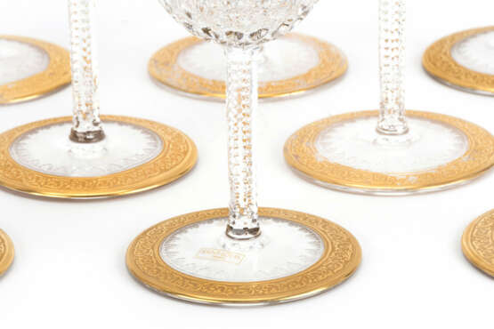 St. Louis set of wine glasses 'Thistle Gold' - фото 3