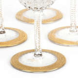 St. Louis set of wine glasses 'Thistle Gold' - фото 3