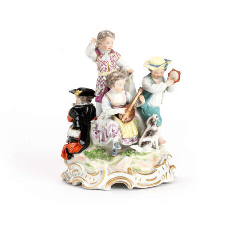 Meissen figurine group 'Children playing music' - photo 1