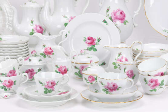 Meissen coffee service 'Red Rose' - фото 2