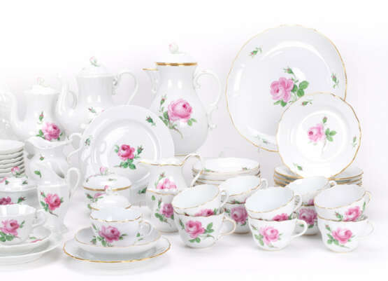 Meissen coffee service 'Red Rose' - photo 5