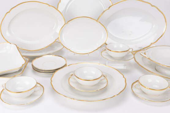 KPM tea & dinner service 'English smooth with gold rim' - photo 6