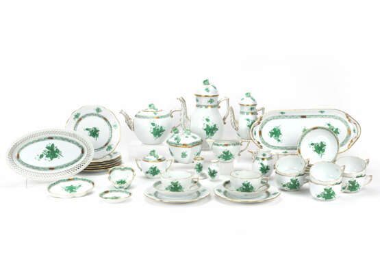 Herend coffee and tea service 'Apponyi green' - фото 1