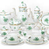 Herend coffee and tea service 'Apponyi green' - фото 2