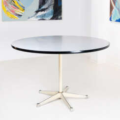 Herman Miller dining table 'Eames Round Dining Table', design by Charles & Ray Eames