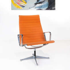 Herman Miller lounge chair 'EA116', design by Charles & Ray Eames