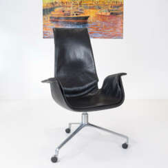 Knoll International 'FK 6725' Lounge Chair, design by Jørgen Kastholm and Preben Fabricius