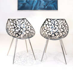 Set 'Miss Lacy' chairs, design by Philippe Starck