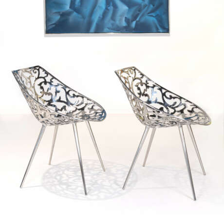 Set 'Miss Lacy' chairs, design by Philippe Starck - photo 2