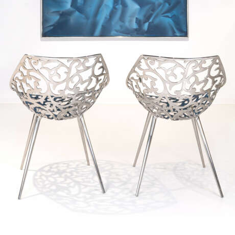 Set 'Miss Lacy' chairs, design by Philippe Starck - photo 3