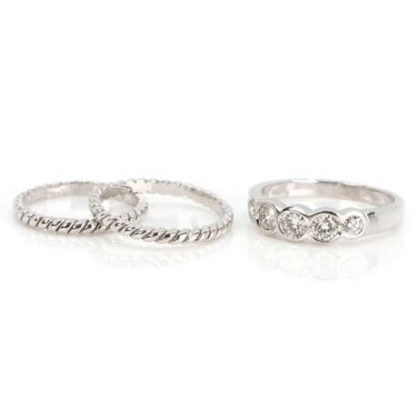 Diamond ring set - photo 1