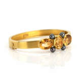 Citrine bangle - фото 2