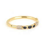 Gübelin sapphire and diamond bangle - photo 2