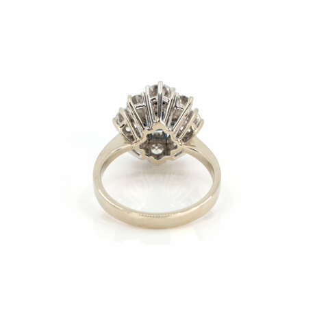 Sapphire diamond ring - photo 3