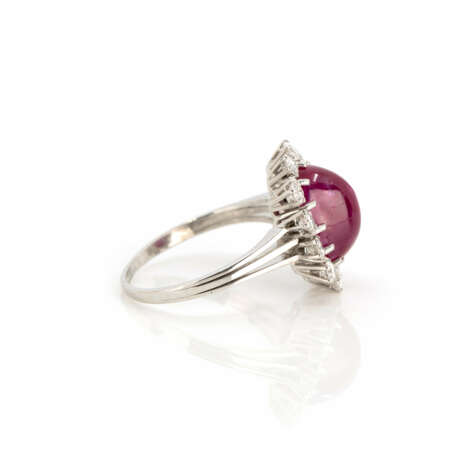 Ruby diamond ring - фото 2