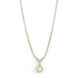 Diamond pearl necklace - photo 1