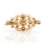 Diamond pearl brooch - photo 2