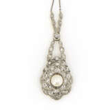 Art deco diamond necklace - photo 2