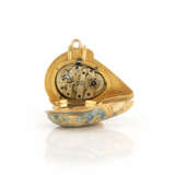 Enamel pendant pocket watch - фото 4