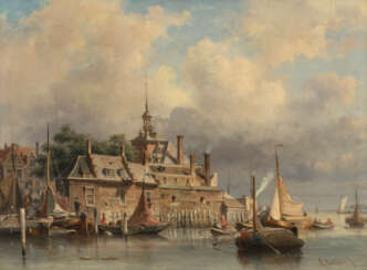 Everhardus Koster (1817 The Hague - 1892 Dordrecht)