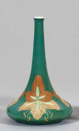 Seltene Meissen Jugendstil-Vase mit Pâte-sur-Pâte-Malerei - photo 1