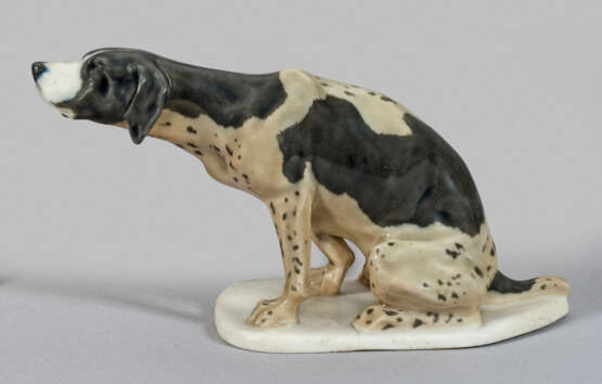 Jugendstil-Figur "Jagdhund" - Foto 1