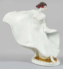 Meissen Jugendstil-Figur der Tänzerin "Loie Fuller"