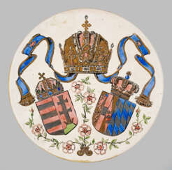 Zierkachel mit dem Wappen von Elisabeth als Kaiserin von