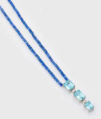 Saphir-Aquamarin-Collier